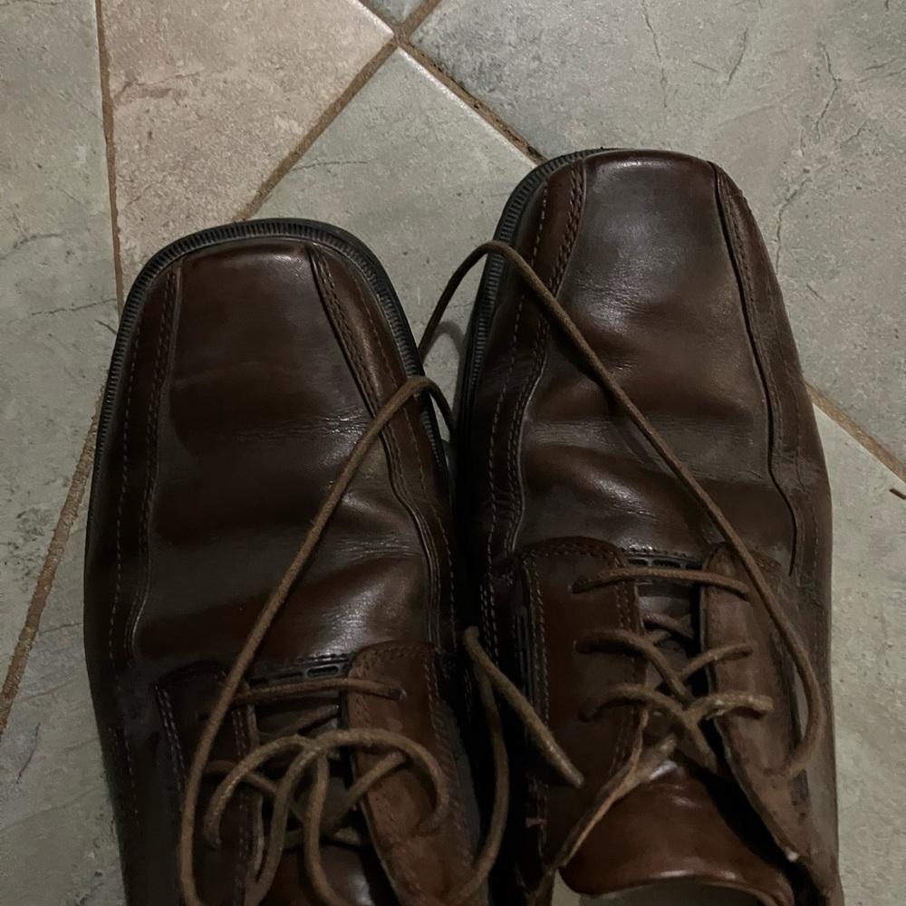 Men's Brown Leather Shoes